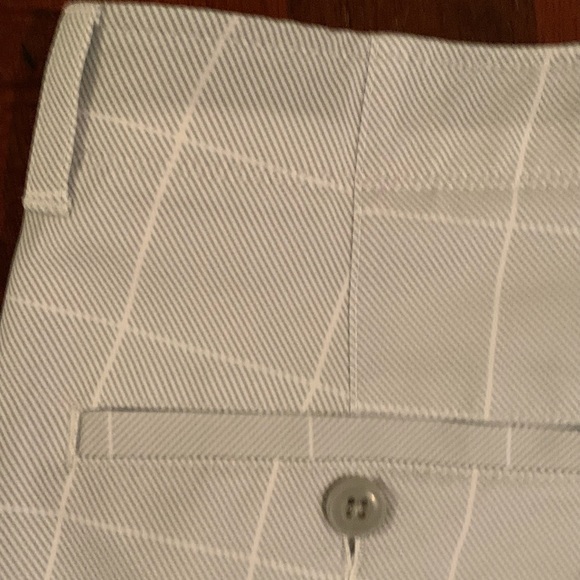 PGA TOUR MENS GOLF performance gray plaid SHORTS SIZE 32 - Picture 9 of 11